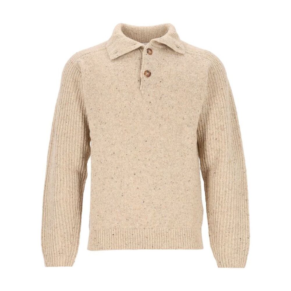 Marant Men "Ken-Gb" Melange Polo Sweater